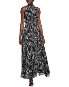 Платье макси Hemant & Nandita, черный