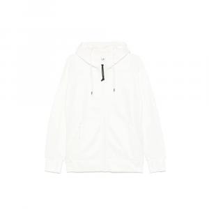 Белый хлопковый свитер C.P. Company