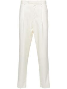 Zegna зауженные брюки, нейтральный цвет
