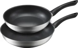 Набор сковородок Kopf Alfons (нержавеющая сталь, 2 предмета, с покрытием, подходит для индукционной плиты) KOPF