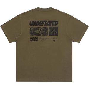 Футболка с короткими рукавами Unisex UNDEFEATED, оливковый