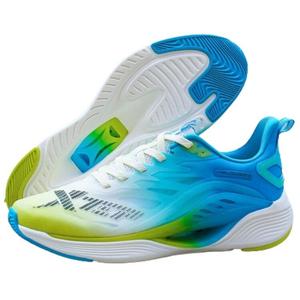 Кроссовки Hydrogen Wind Technology для бега, мужские, с низким верхом, парусно-белые/сельдереевые/интеллектуально-синие Xtep