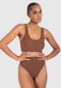 Бюстгальтер Smilodox MEDIUM SUPPORT SPORTS NYSA, Braun/Brown