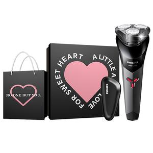 Бритва S1113 Rotary, нержавеющая сталь, тройное лезвие, водонепроницаемая, перезаряжаемая, портативная PHILIPS