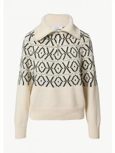 Вязаный свитер в 07X1_natur comma