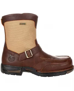 Мужские ботинки Athens Waterproof со шнуровкой сбоку Georgia Boot, коричневый