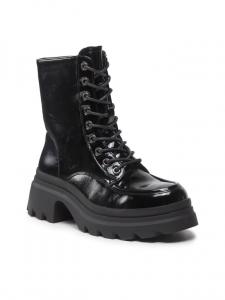 Ботильоны на шнуровке DeeZee, черный