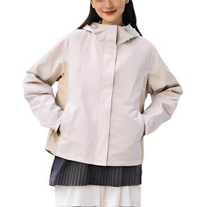 ANTA Куртка женская спортивная коллекция Победа серый/капучино хаки, Victory Gray/Latte Khaki