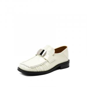 Женские лоферы Black/Ecru ELLE