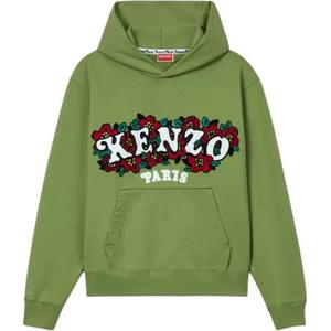 Свитшот SS25 классического кроя мужской KENZO, оливковый