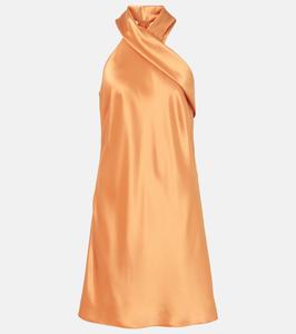 Мини-платье Pandora Galvan, Ochre