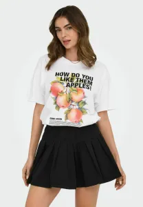 Футболка с прекрасным принтом onlvivvi Only, Bright White