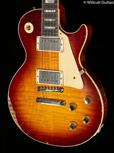 Gibson Custom Shop 1960 Les Paul Standard V2, гриф, цвет Tomato Soup Burst, Murphy Lab Ultra Heavy Aged NH (765)