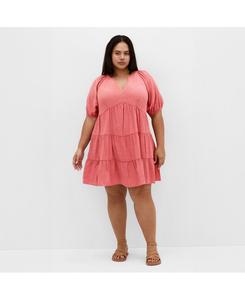 Платье Kara больших размеров CITY CHIC, Cinnamon