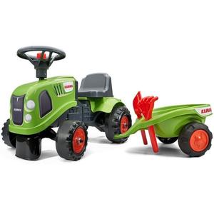 Falk Baby Claas Трактор Зеленый с прицепом + аксессуары для детей от 1 года