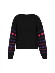 Женский свитер черного цвета myMo