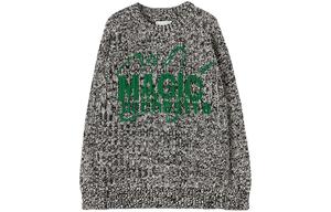 Джерси из жаккардовой шерстяной смеси JIL SANDER, черный