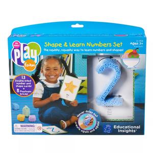 Образовательные идеи Playfoam Shape & Learn Numbers Set Educational Insights