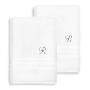 Домашний текстиль Linum, турецкий хлопок Denzi, персонализированный набор из 2 предметов для ванной