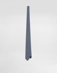 Галстук martini с жаккардовым микроузором и логотипом Dolce & Gabbana, мультиколор