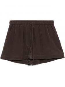 Шорты шелковые PAROSH P.A.R.O.S.H., коричневый
