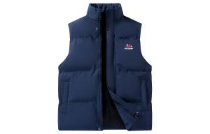 Жилет унисекс с воротником-стойкой, утолщенные, другие Disney, темный синий