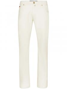 Джинсы с нашивкой-логотипом Billionaire, нейтральный