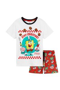 Пижамный комплект с короткими рукавами Spongebob, мультиколор