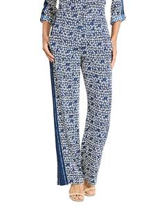 Широкие брюки Etched Angles NIC+ZOE, синий