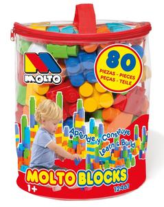 Molto - Сумка с кубиками 80 шт.