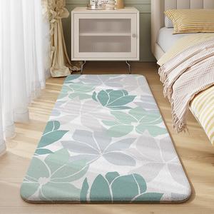 Dajiang Ковер 80x160 см для спальни/гостиной роскошный плюшевый, с высоким ворсом, цвет spring green