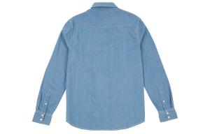 Рубашка мужская синяя Stussy, синий