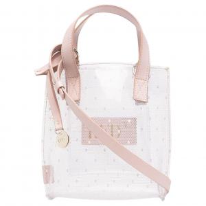 RED VALENTINO Розовая женская сумка из ПВХ