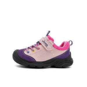 20 Slip Resistant Abrasion Resistant низкие повседневные кроссовки Kids' Jeep, twiсветло-фиолетовый/lotus розовый[thin cotton]