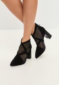 Ботильоны POINTED TOE - High heeled ankle boots Cesare Gaspari, черный