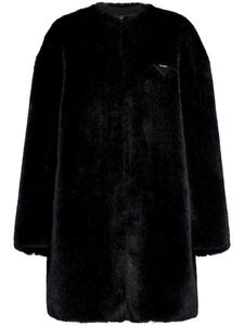 Prada шуба Aspen из искусственного меха, черный
