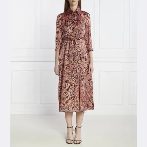 Платье Pinko, оранжевый