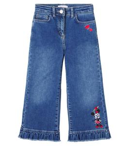 Прямые джинсы Disney Minnie Mouse Monnalisa, Dark Stone Denim