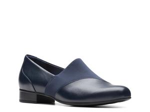 Слипоны Clarks Juliet Gem Slip-On, Navy Leather