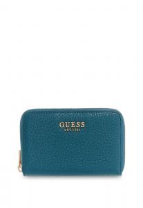 Кошелек Guess MARSHA SAFFIANO, Wassergrün/Green
