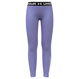 Леггинсы Under Armour HeatGear Wordmark, фиолетовый