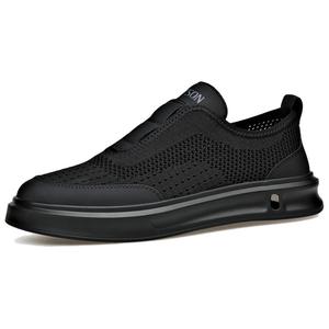 PT'SON Низкие повседневные туфли мужские черные