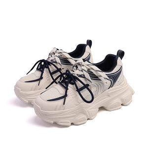 Женские кроссовки AQUASCUTUM с покрытием, балансом, дышащие, на низком ходу, массивные, красно-черные