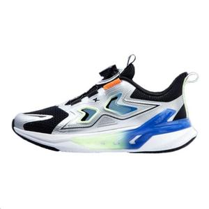 Детские кроссовки GS Low-top Black/Silver Xtep, черный/серебряный