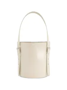 Цилиндрическая эргономичная сумка-ведро Coperni, бежевый