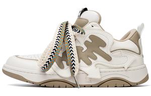 Кроссовки для скейтбординга Rebel I Series, унисекс, низкие, кремово-белые/хаки Hart Davis