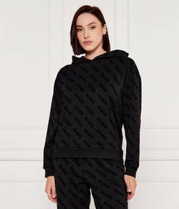 Толстовка женская Hugo Bodywear с капюшоном, черный