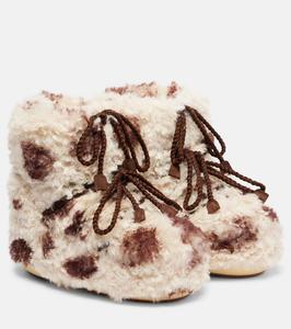 Ботинки в коровью расцветку Moon Boot, Cow