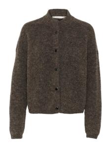 Gestuz Кардиган 'AlphaGZ' вязаный в цвете Chocolate