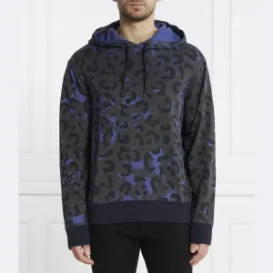 Толстовка we_leopard стандартного кроя Boss, черный